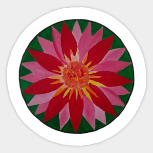 Lotus ,cycle of life Sticker